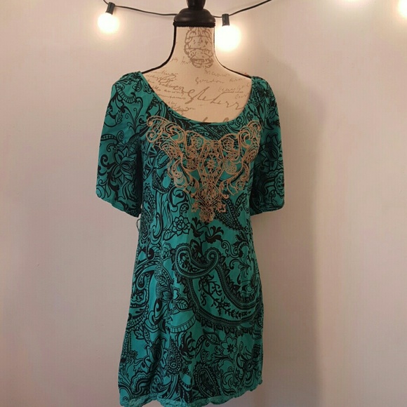 Flying Tomato ๐
Small Dress Turquoise Tunic - Picture 8 of 8